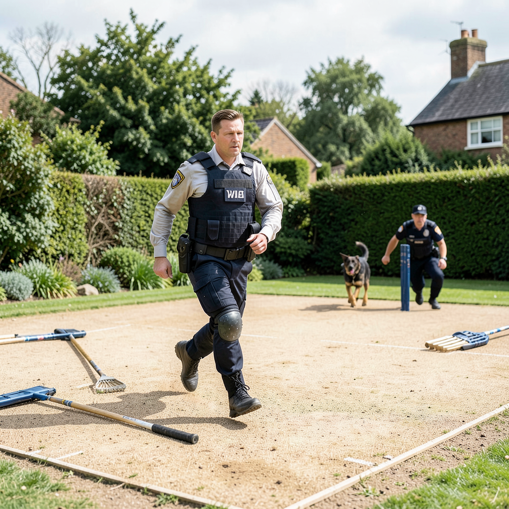 Wantage man arrested for drug supply after police chase through cricket match and gardens